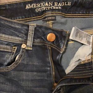 American Eagle Kickboot dark denim jeans